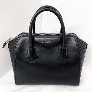 Givenchy Limited Small Antigona Black Satchel Bag